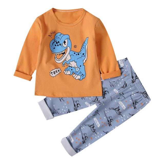 Pajamas with Dinosaurs